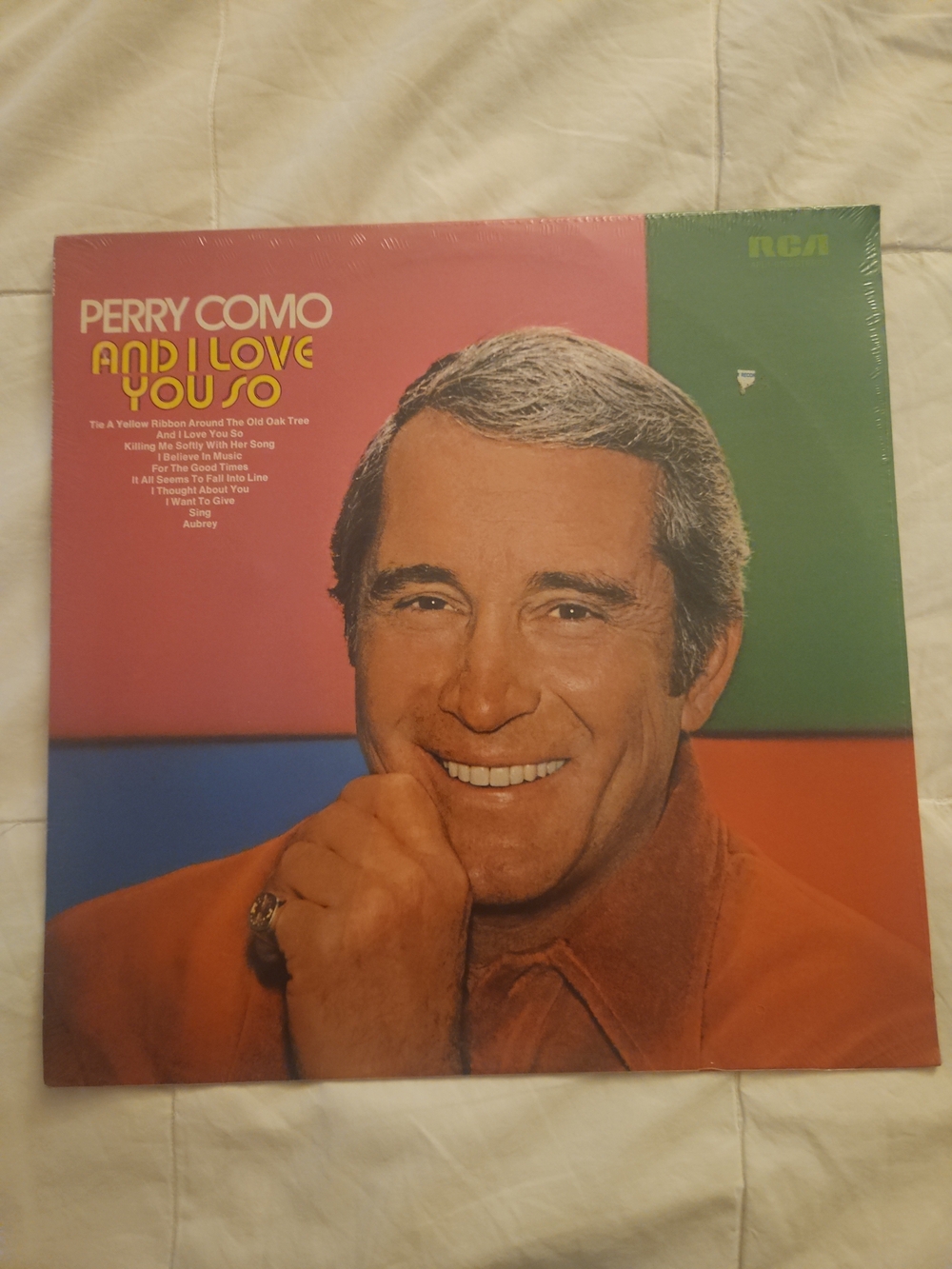 Perry Como And I Love You So Vinyl Record - SEALED BEST COPY OUT THERE!